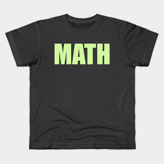 Math Happy Kids T-Shirt by L'Appel du Vide Designs by Danielle Canonico